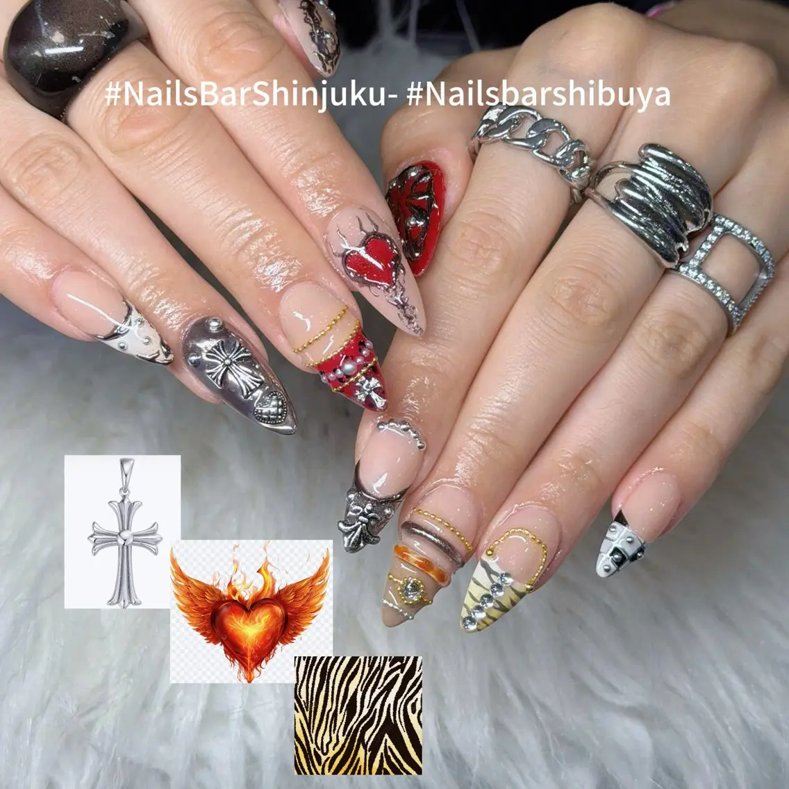 ネイル 長さ出し フレンチネイル ジェルネイル 韓国ネイル ロングネイル NAILS BAR SHINJUKUのネイルデザイン