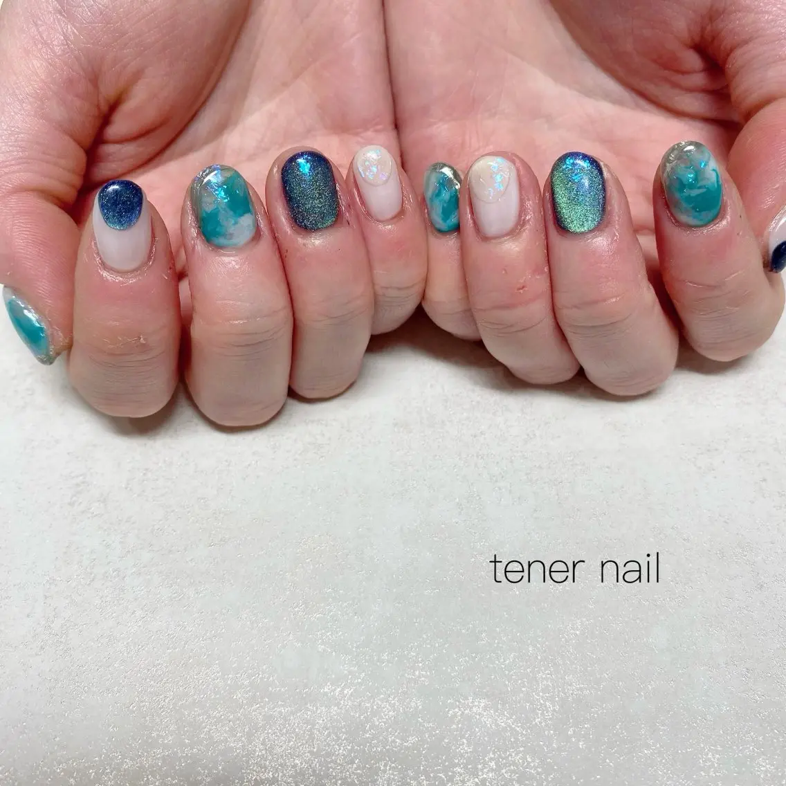 ネイル ニュアンスネイル テネルネイル tener nailのネイルデザイン