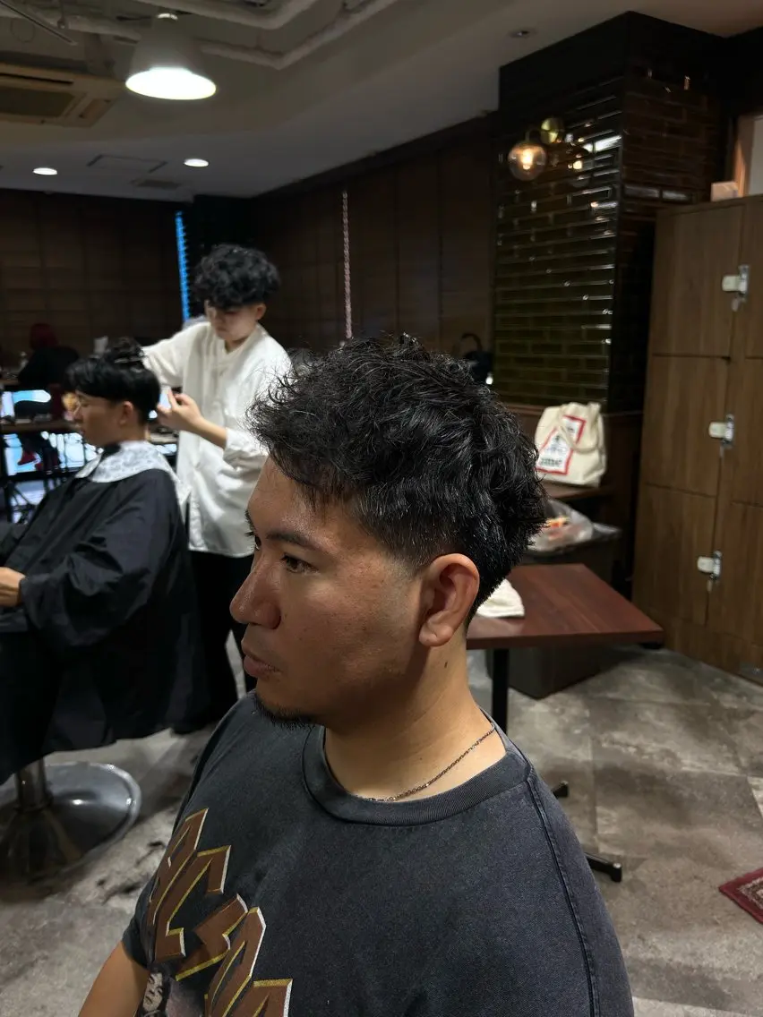 ショート メンズ 衛藤 星芭／カット無料天神のヘアスタイル