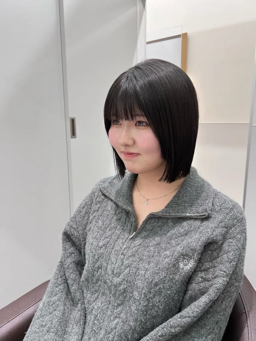 カット+ケアカラー+TOKIO4ステップトリートメントの写真