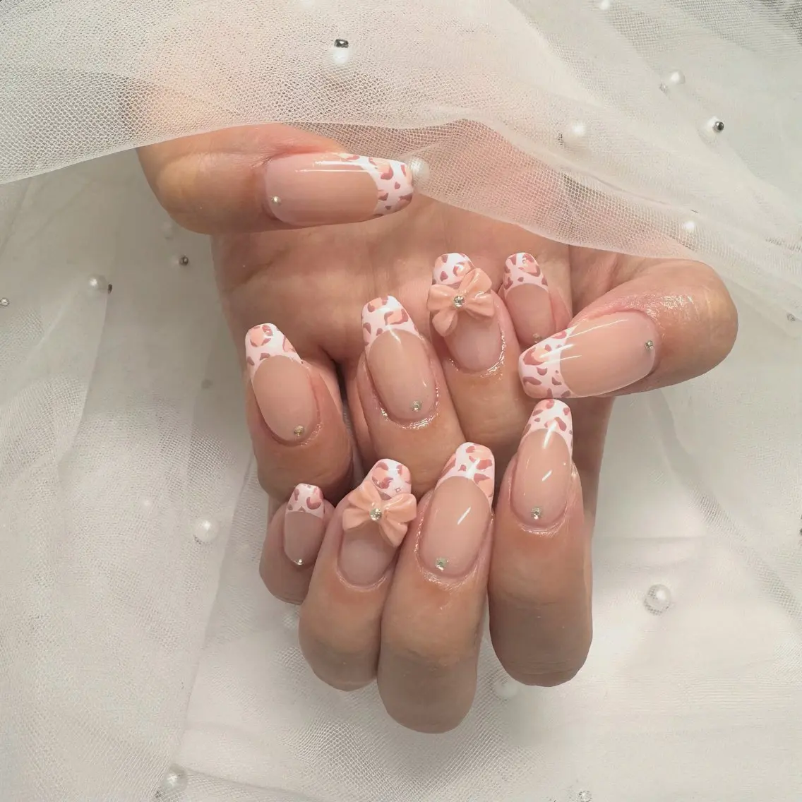 ネイル フレンチネイル 持ち込み ピンク ハンドネイル 🫧Rio🫧ネイル /渋谷🫧ワンホンのネイルデザイン