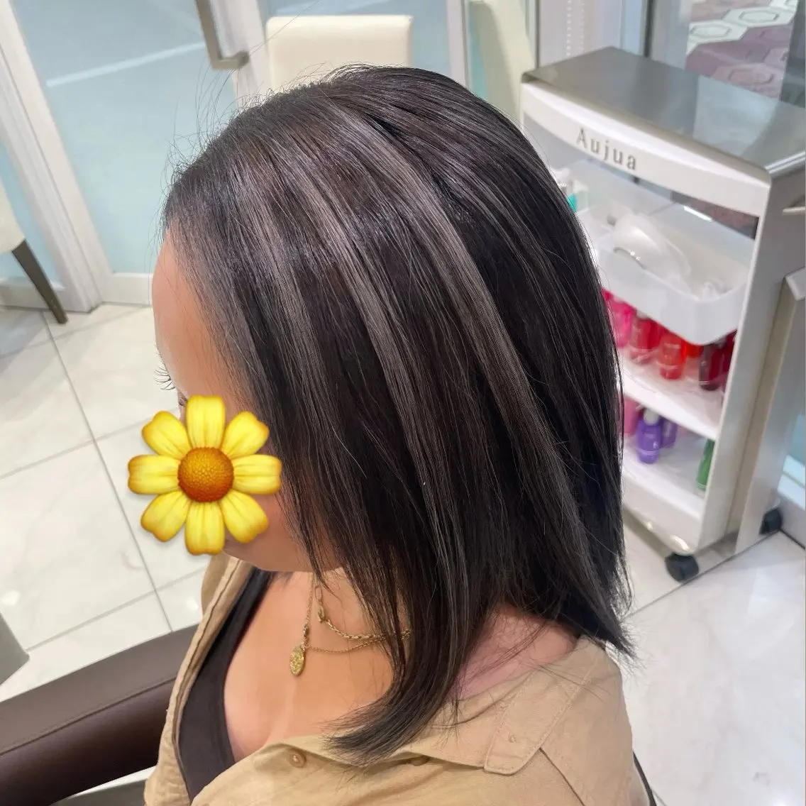カラー ✨レイヤーカット 佐藤怜央✨のヘアスタイル