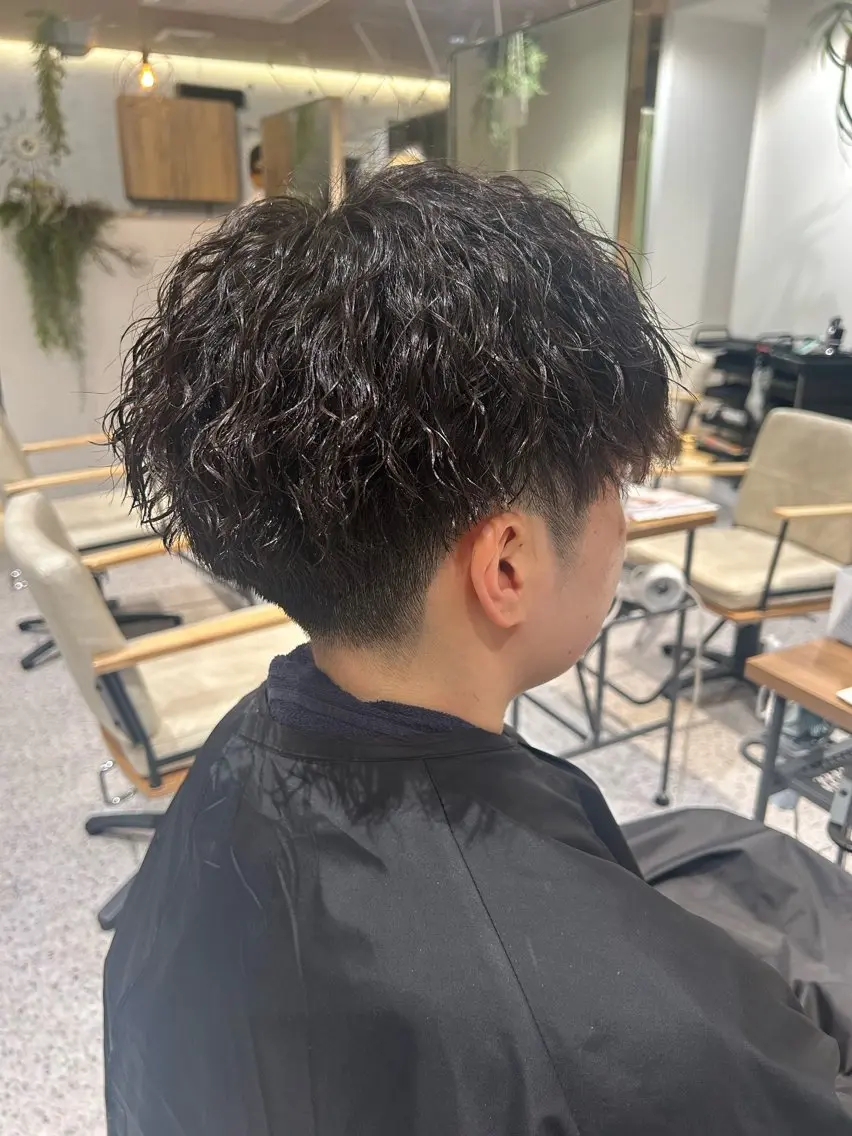 ショート メンズ カット パーマ hair&eye🎀 /momoKaのヘアスタイル