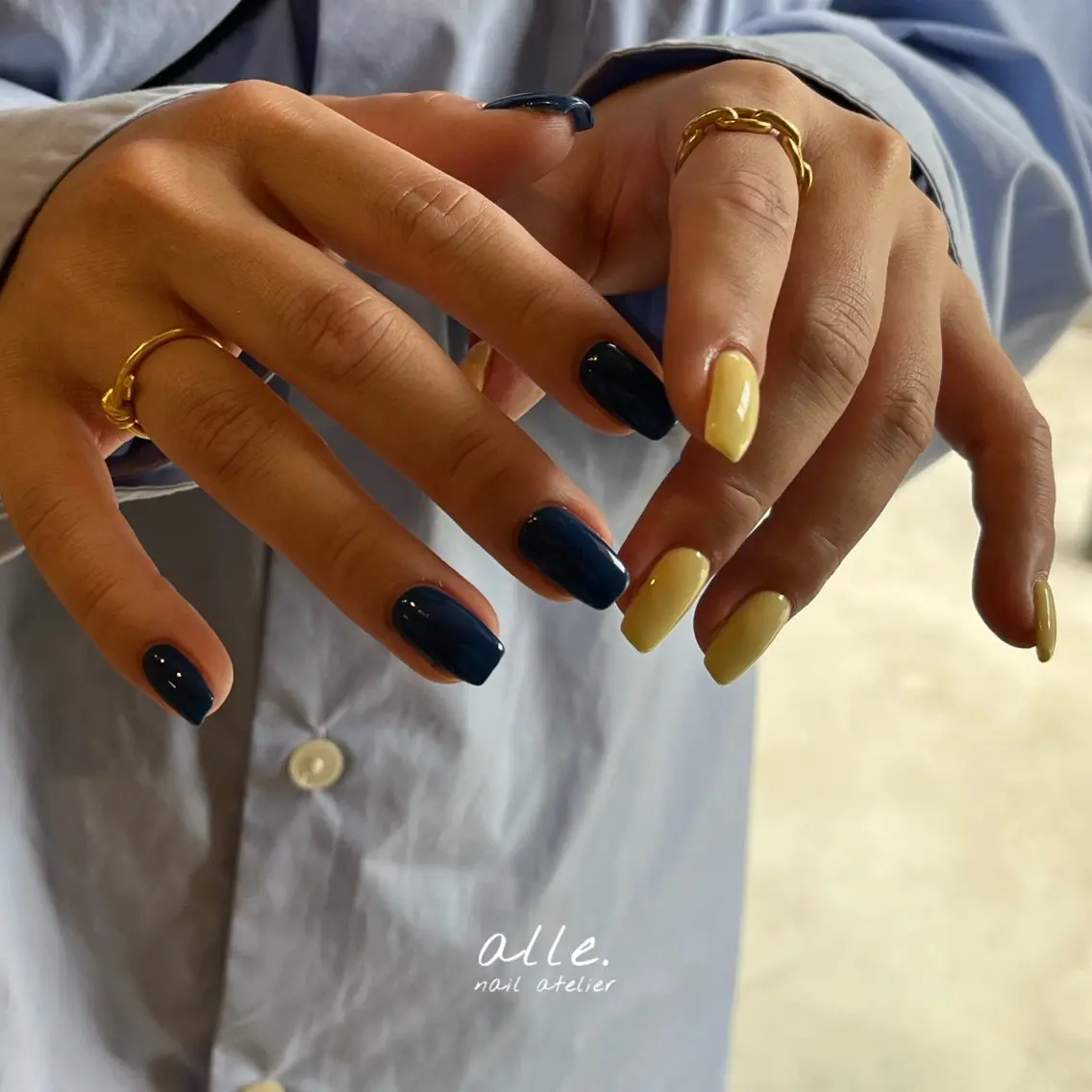 ネイル ハンドネイル atelier alle.のネイルデザイン