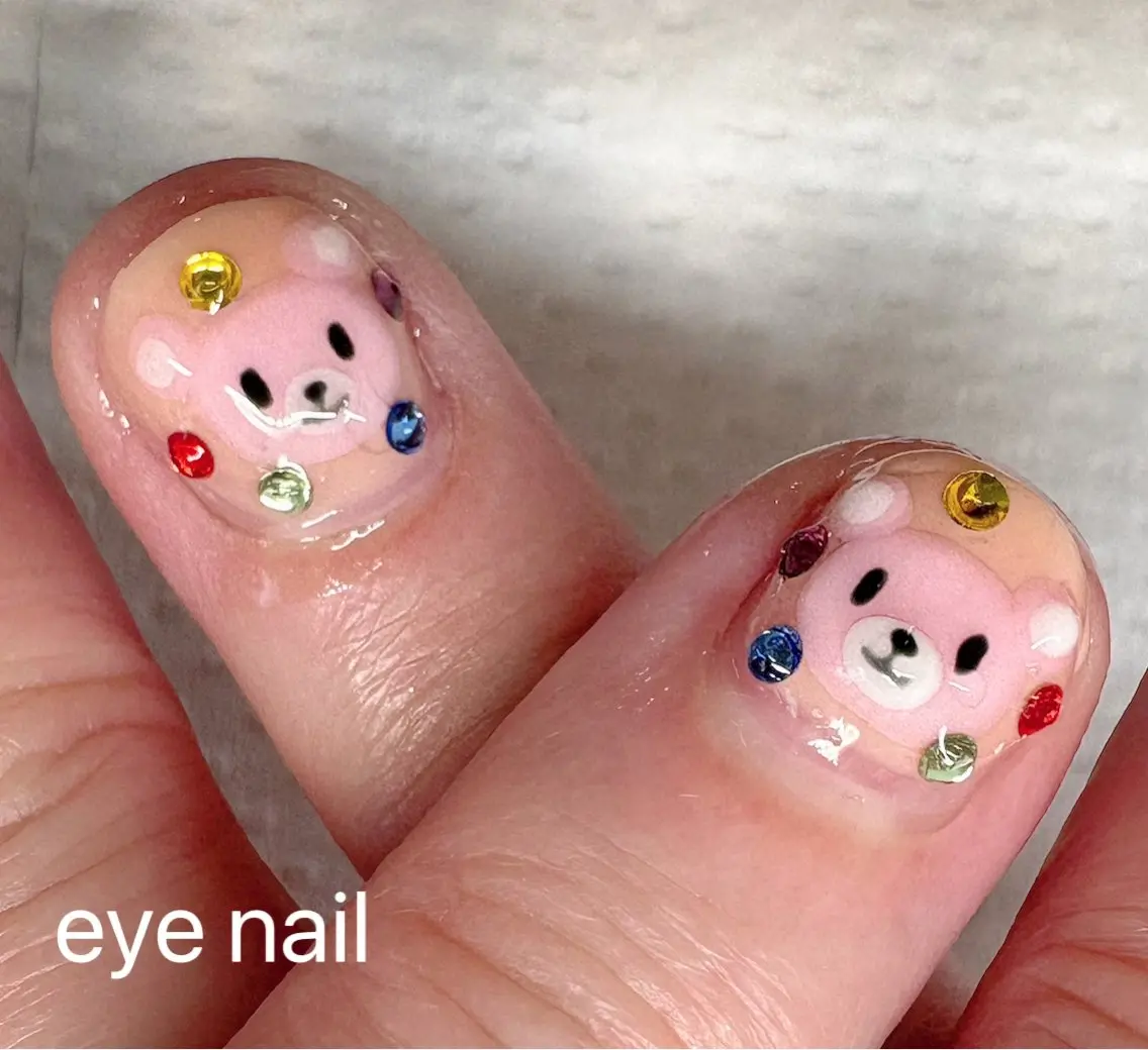 ネイル アートネイル ジェルネイル ストーンネイル ハンドネイル Eye nailのネイルデザイン