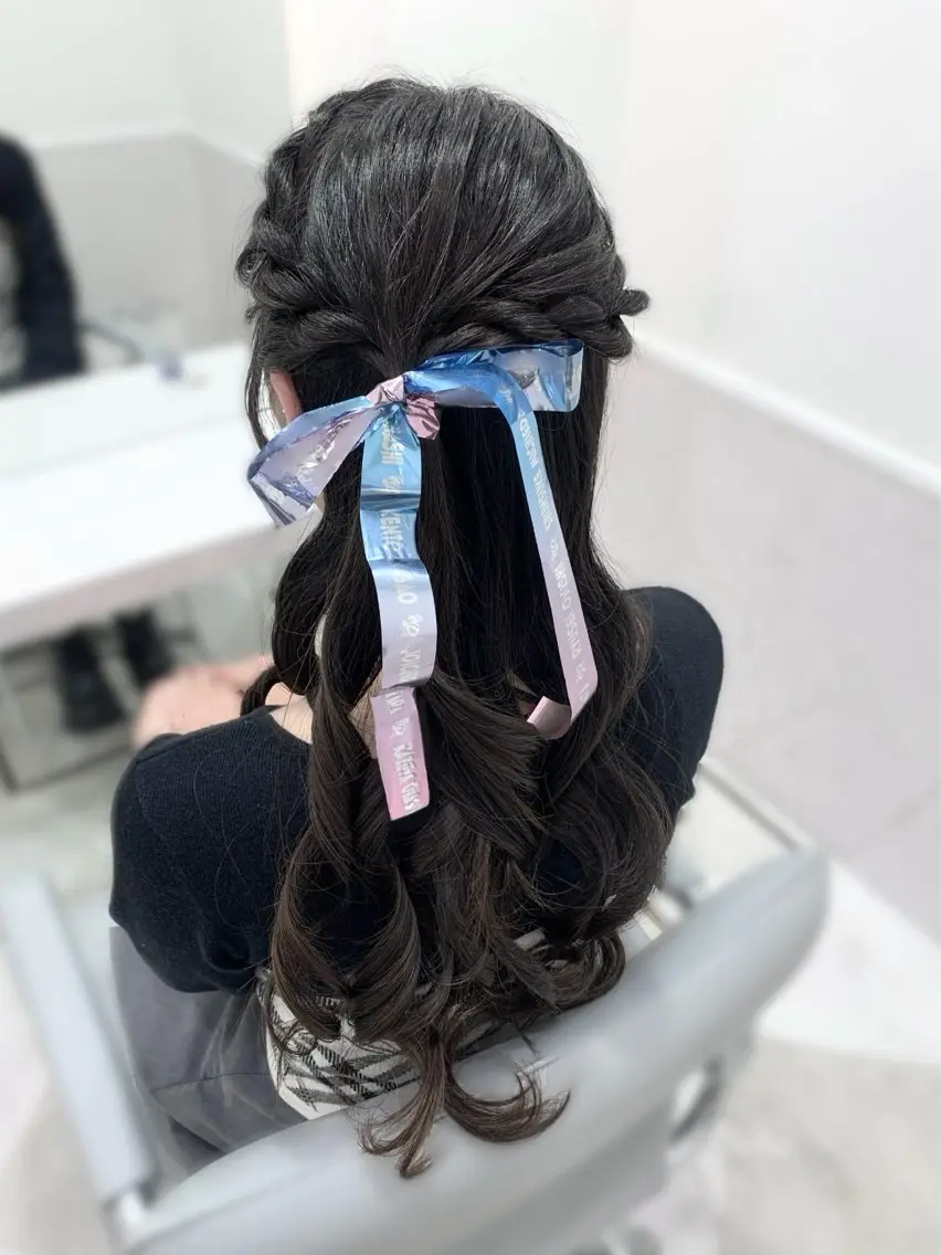 ヘアアレンジ ヘアセット 松村 知佳のヘアスタイル