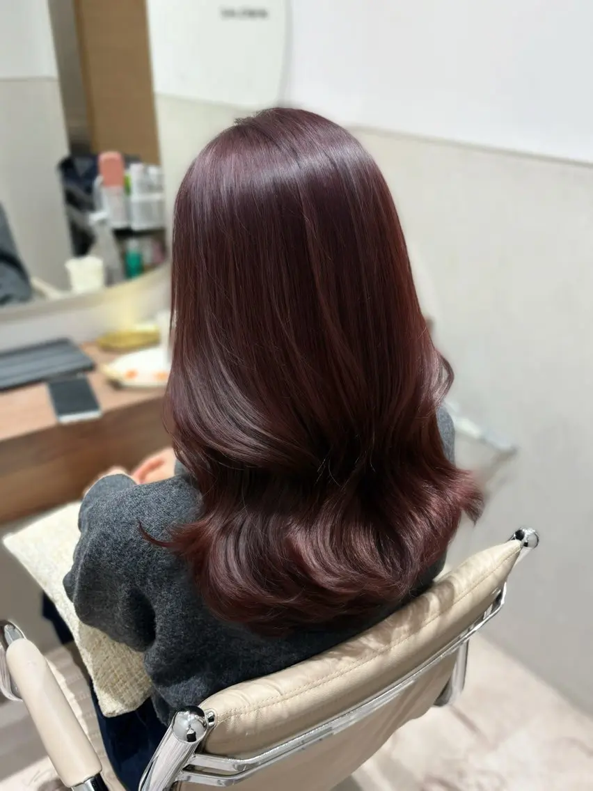 セミロング カラー カット ヘアカラー トリートメント 艶カラー/ 髪質改善/arisaのヘアスタイル