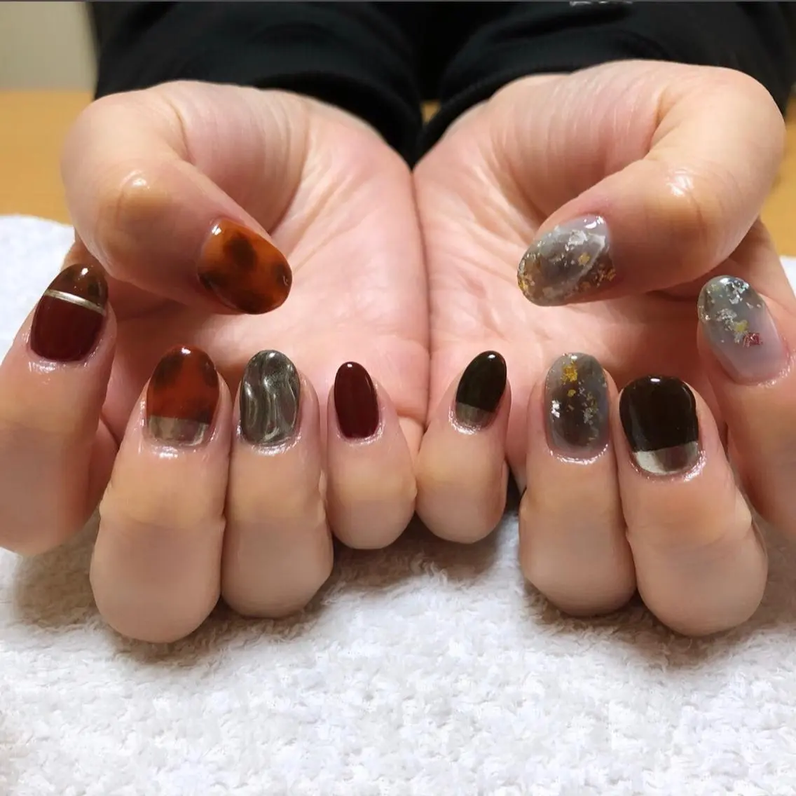 ネイル ハンドネイル private_ salon.Leaのネイルデザイン