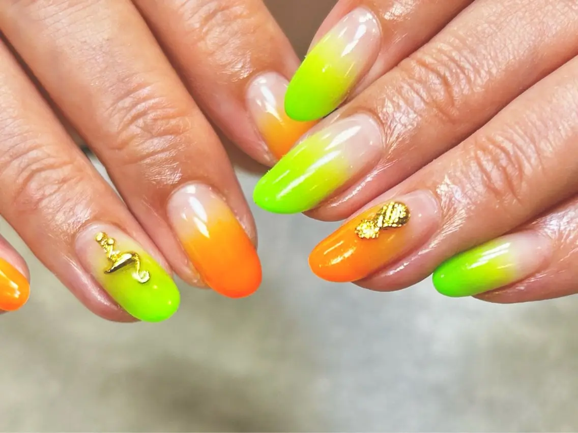 ネイル 夏ネイル ハンドネイル nail salon Aymのネイルデザイン