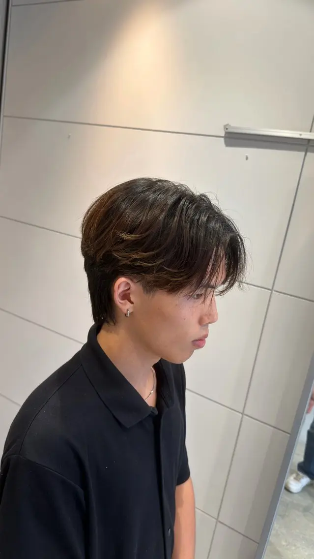 ミディアム メンズ カット ミニモはメンズ特化 💫TAISEI💫のヘアスタイル