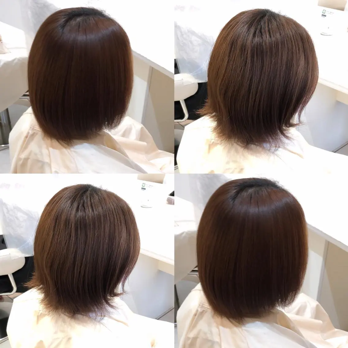 ミディアム パーマ ストレートパーマ mahiro 🦎のヘアスタイル