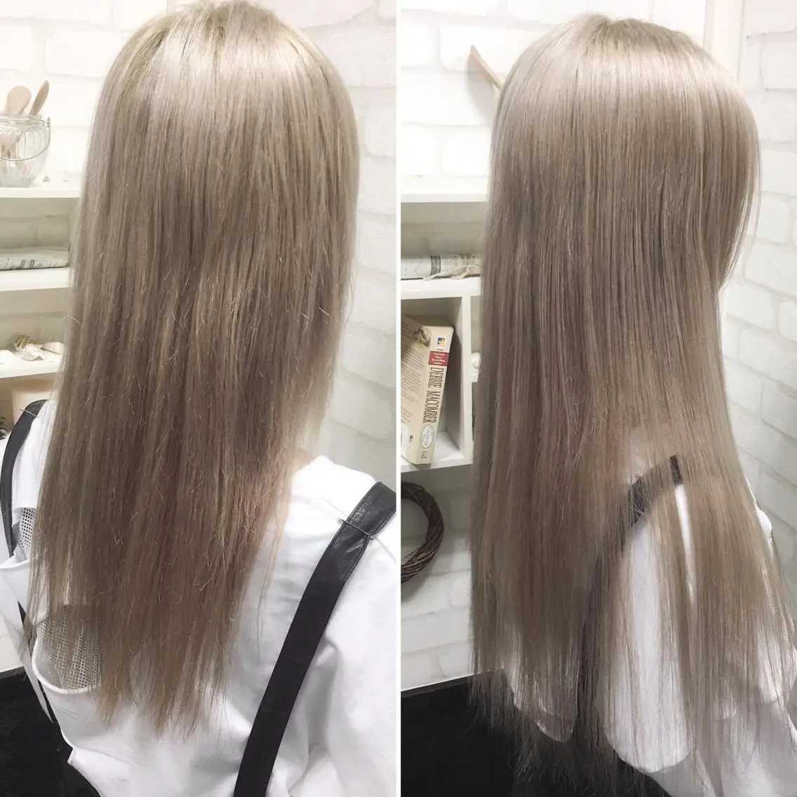 ロング カラー シールエクステ エクステ エクステの神様 ▫️原島ユウヤ▫️のヘアスタイル
