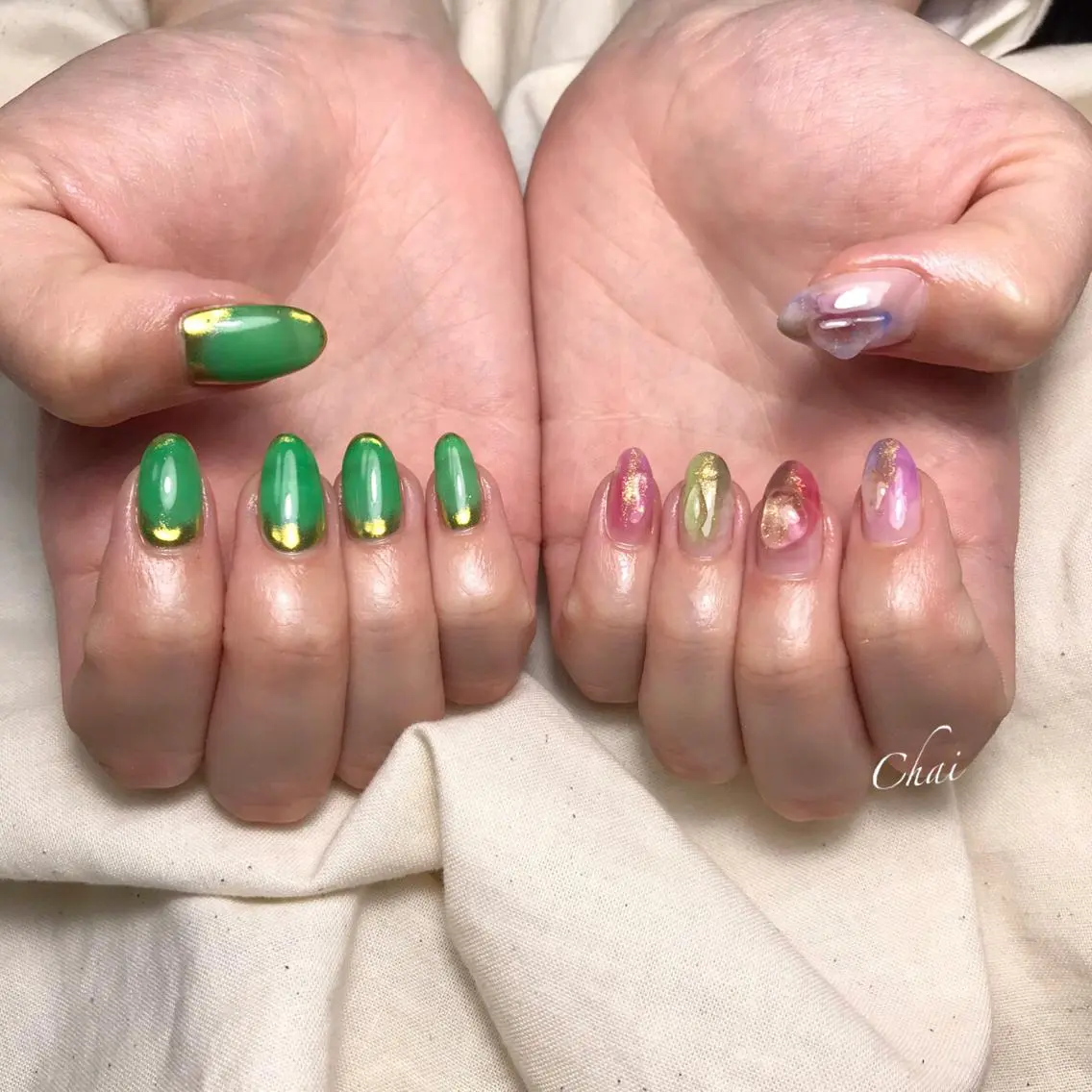 ネイル chai nail & eye📍鶴橋のネイルデザイン