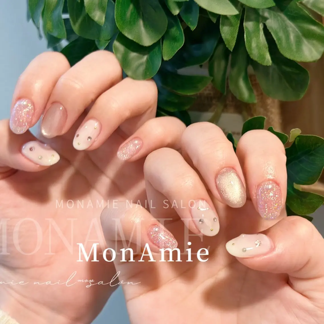 ネイル ハンドネイル ハンドケア MonAmie NailSalonのネイルデザイン