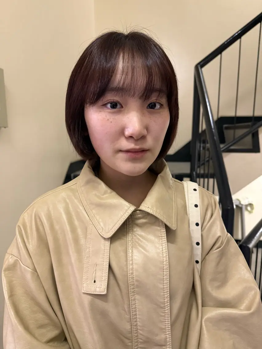 カラー ヘアカラー 寺崎 由衣のヘアスタイル