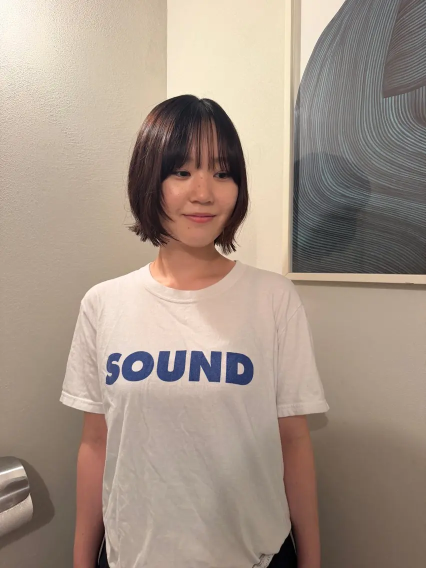 ショート カット ヘアカラー ボブ🥣KON コンナツミのヘアスタイル
