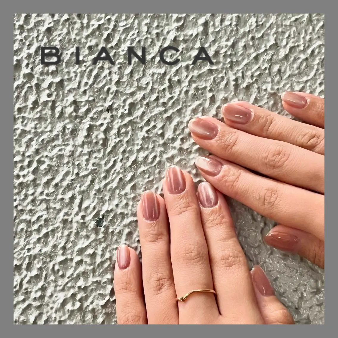 ネイル 氷ネイル・うるうるネイル マグネットネイル ハンドネイル Bianca TORII🌞のネイルデザイン