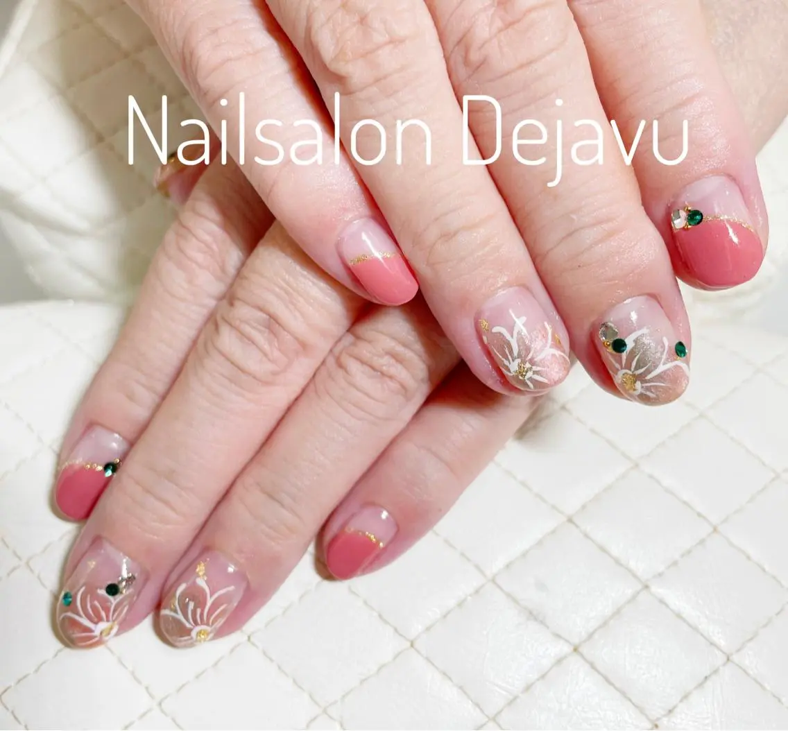ネイル アートネイル ジェルネイル マグネットネイル Nail salon Dejavu 🌿のネイルデザイン