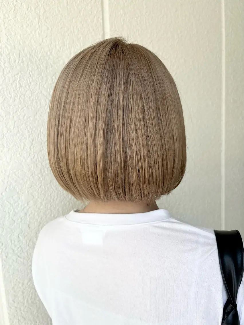 ミディアム 池田 真衣のヘアスタイル