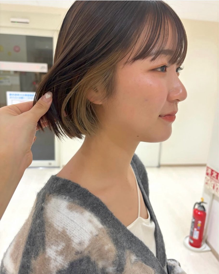 ショート カラー カット ヘアカラー トリートメント 北花田美容師🐬🫧 にしむらみのりのヘアスタイル