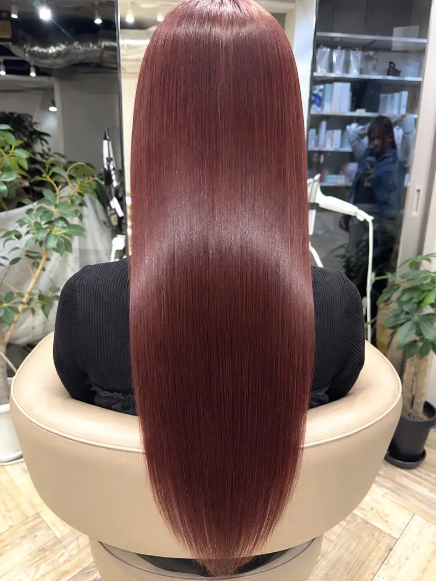 ロング ヘアカラー 新宿/艶髪ケアカラー 🥇SEIYAのヘアスタイル