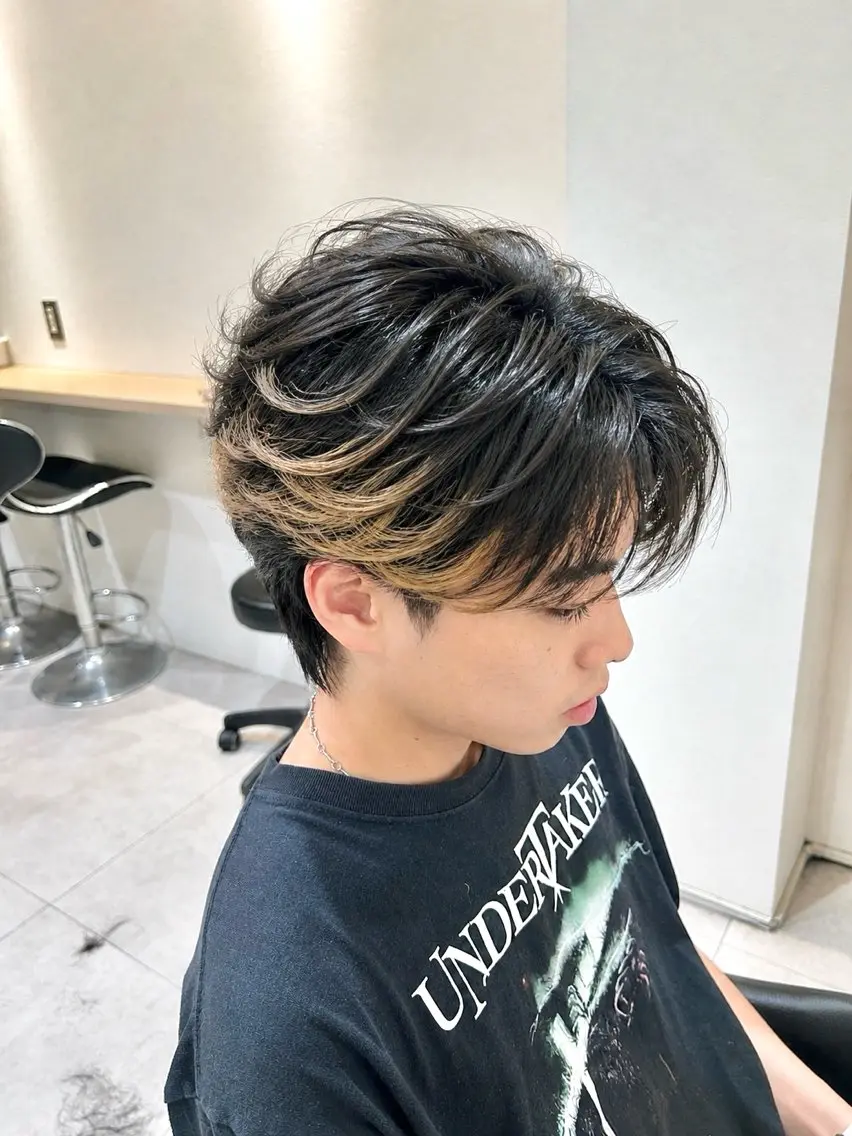 ショート メンズ支持数No.1 👑リュウ👑のヘアスタイル