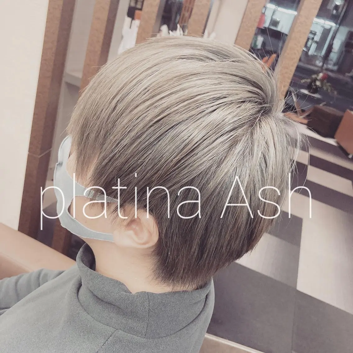 ショート カラー メンズ メンズブリーチ アッシュ ブリーチ 🌟東銀座マンツーマ ン🌟タカナシのヘアスタイル