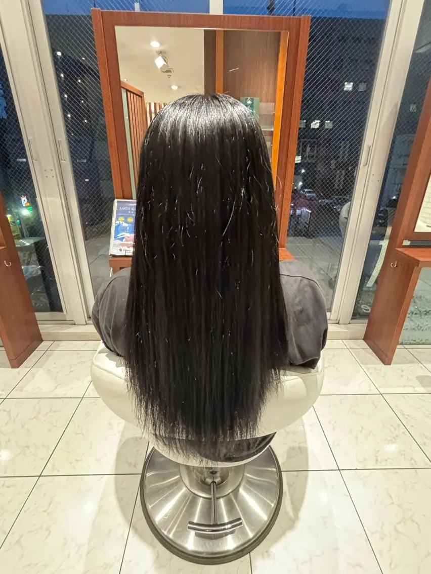カラー ヘアカラー トリートメント 那愛 EARTH静岡駅前店のヘアスタイル