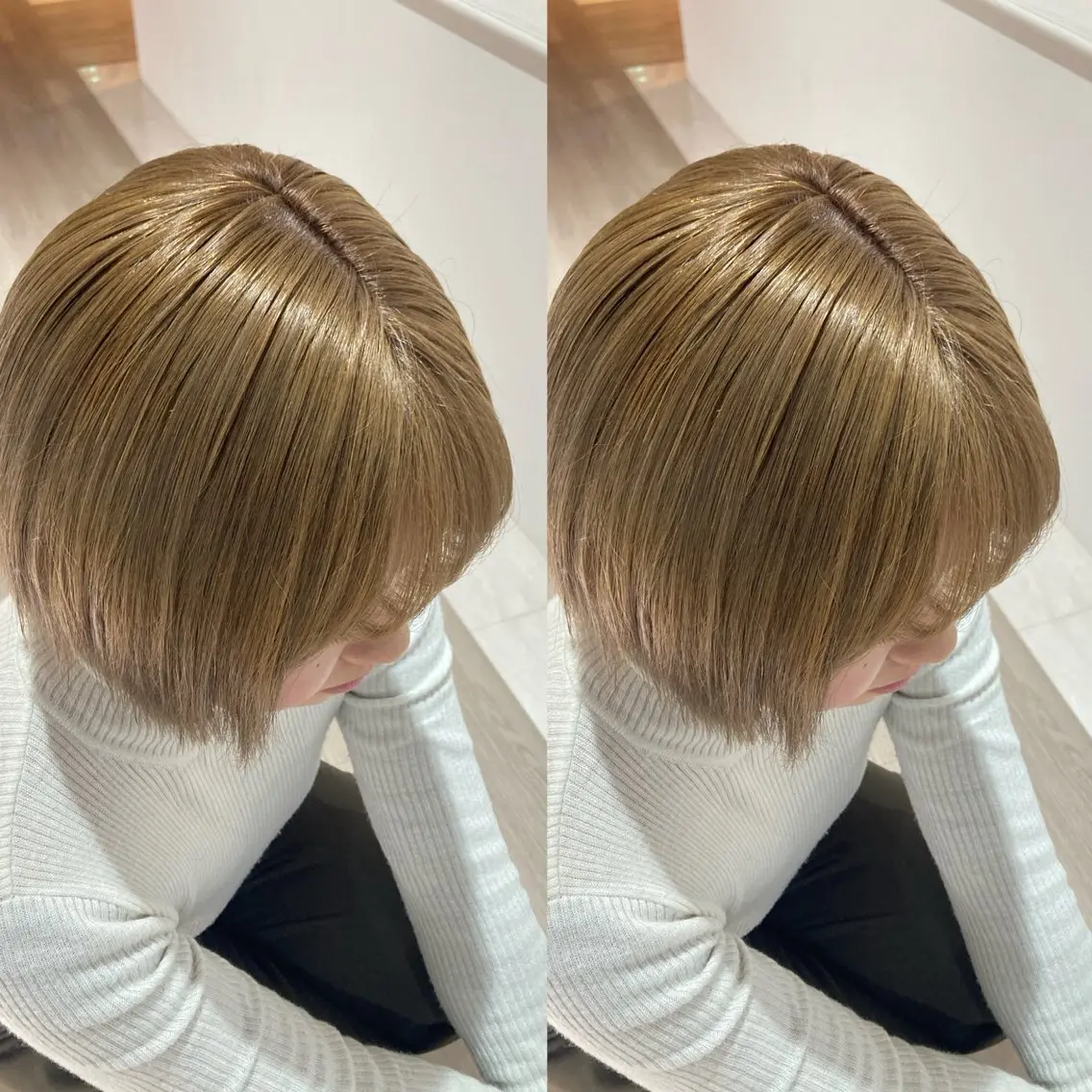 ショート カラー み うのヘアスタイル