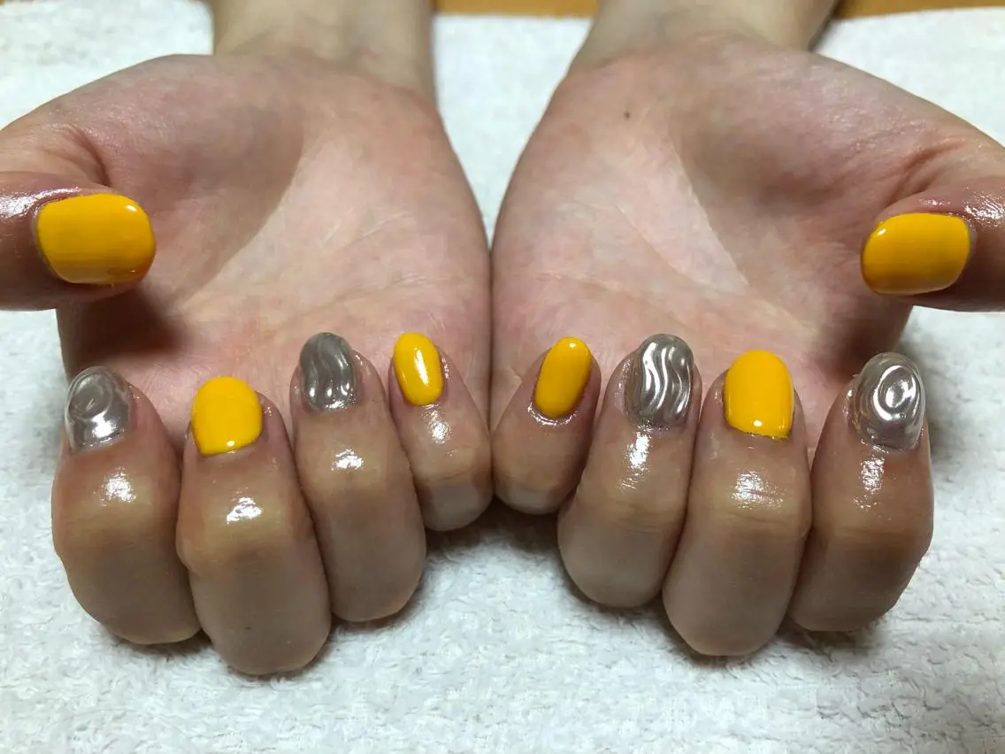 ネイル ハンドネイル private_ salon.Leaのネイルデザイン