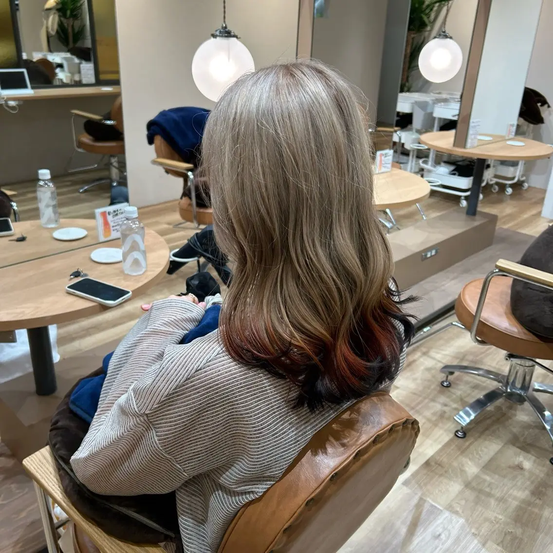 セミロング 宮本 季奈のヘアスタイル