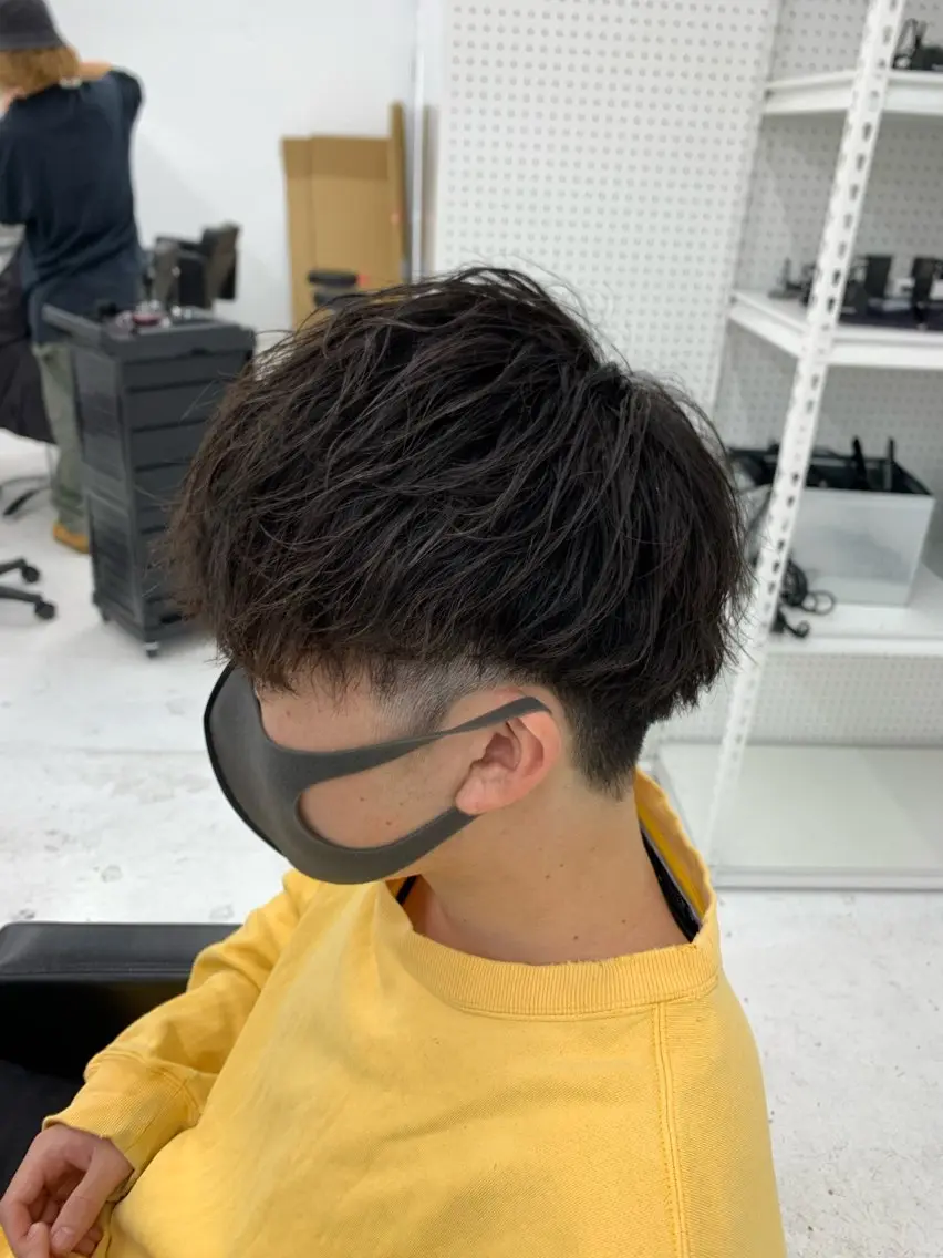 メンズ マッシュ カット 【柏/メンズパーマ 特化】🍏網中勇喜のヘアスタイル