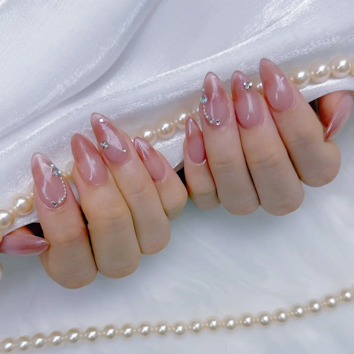 ネイル Romymoon nail帆南☾ ໋のネイルデザイン