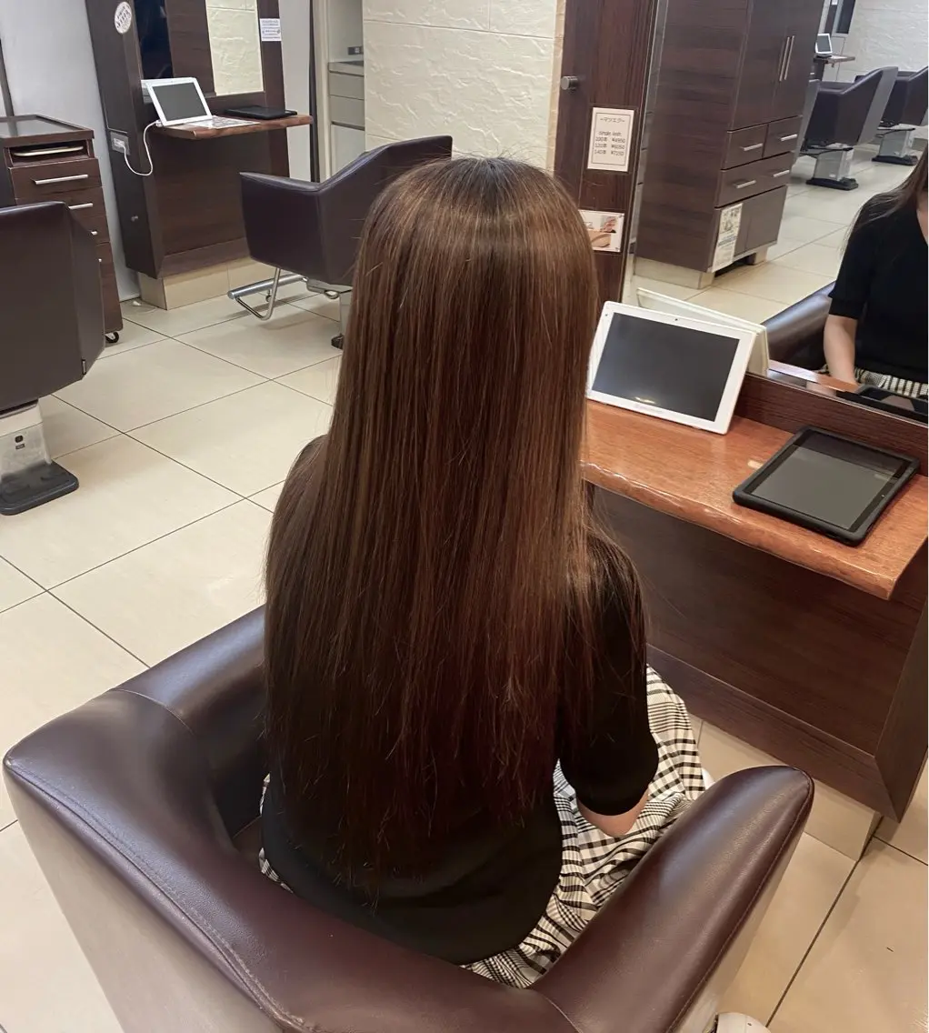ロング ヘアカラー YONEKURA RUI🫧のヘアスタイル