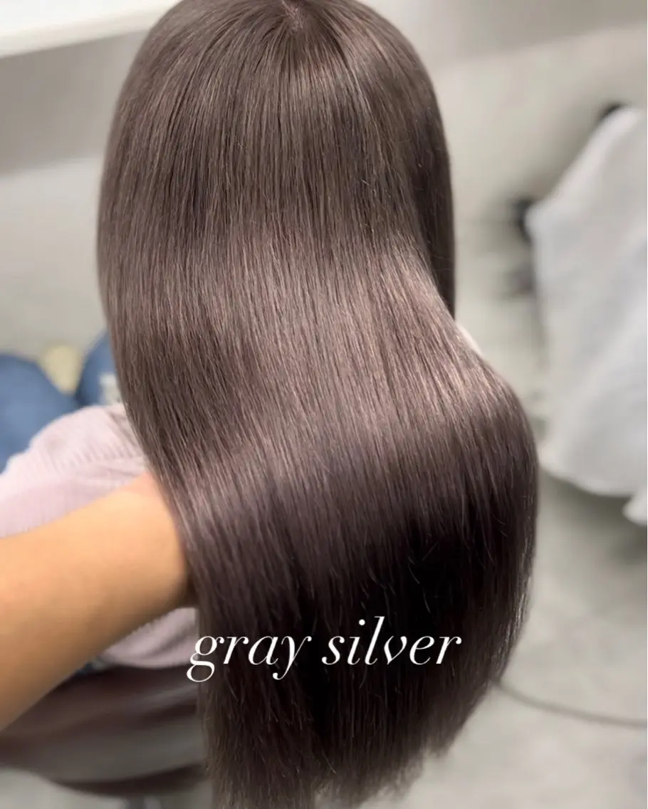 セミロング EXCIA三宮 SHUNSEIのヘアスタイル