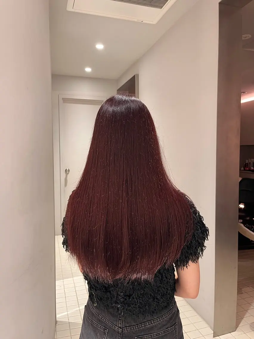 カラー ヘアカラー 翠蓮🪷 立川アシスタントのヘアスタイル