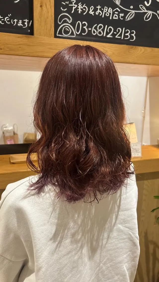 ロング パーマ パーマ 🫧🦋美髪矯正/パ ーマ🦋🫧わかなのヘアスタイル