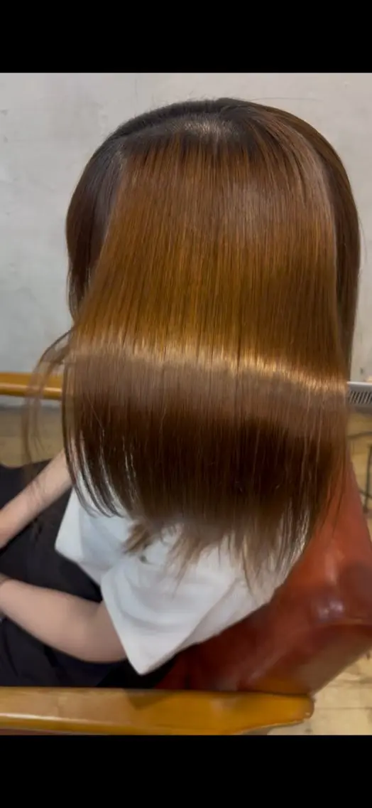 縮毛矯正 トリートメント 縮毛矯正特化型✨️ 稲垣翔太のヘアスタイル