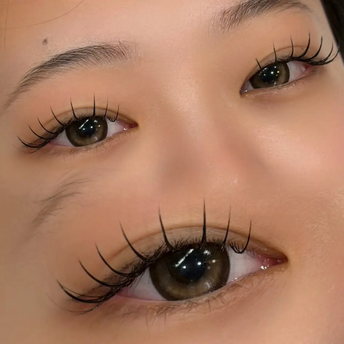 マツエク(フラットラッシュ)120本まで。オフ込み。の写真