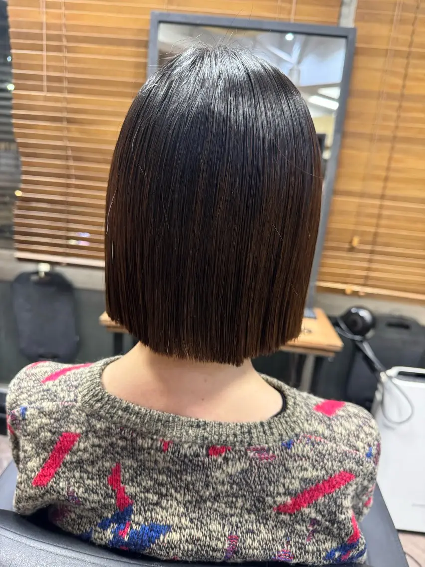 ミディアム 艶カラー🎀 YUUKAのヘアスタイル