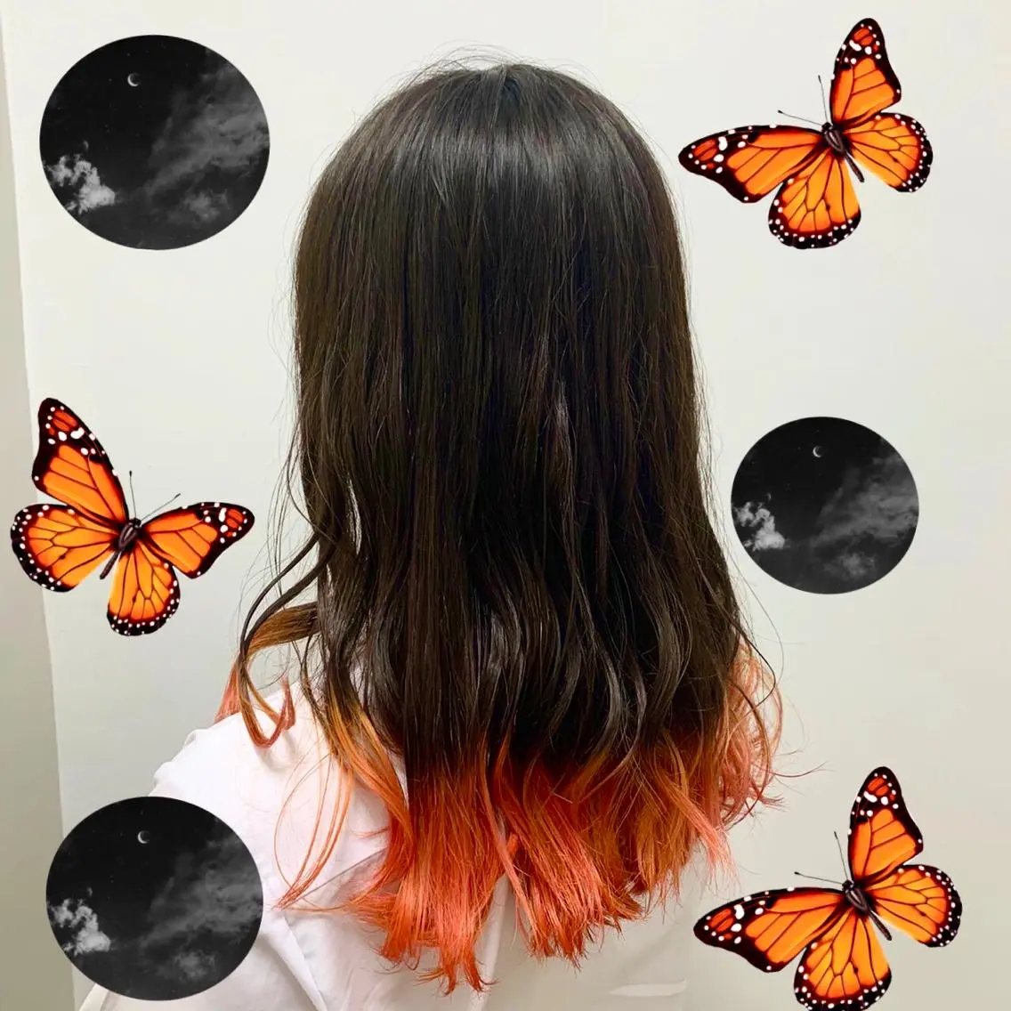 ロング カラー パーマ ヘアアレンジ メンズ キッズ 上品＆韓国風 🥀海心🥀のヘアスタイル