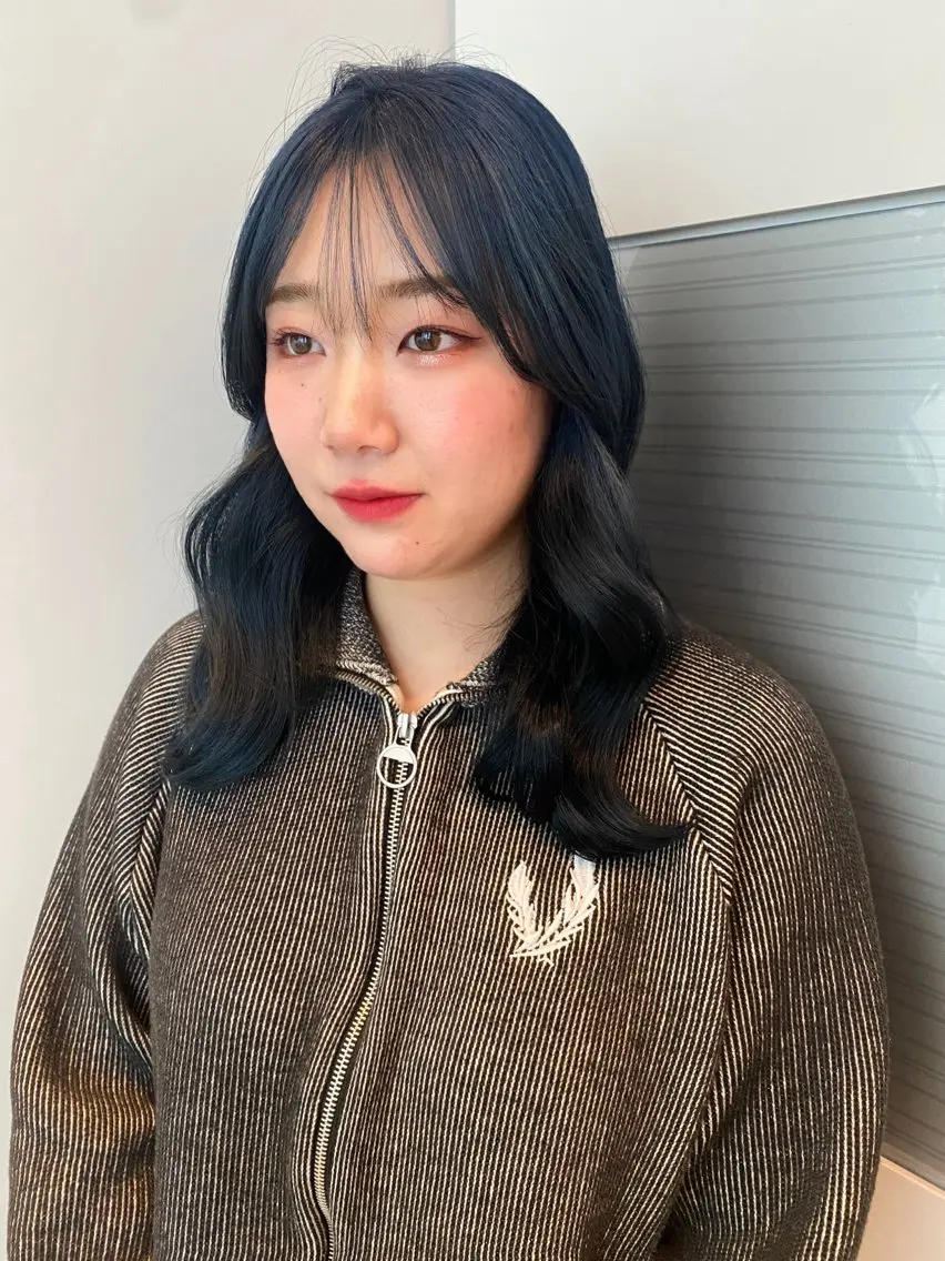 ロング カラー 似合わせカット カット ヘアカラー トリートメント mai / linoah˚✧のヘアスタイル