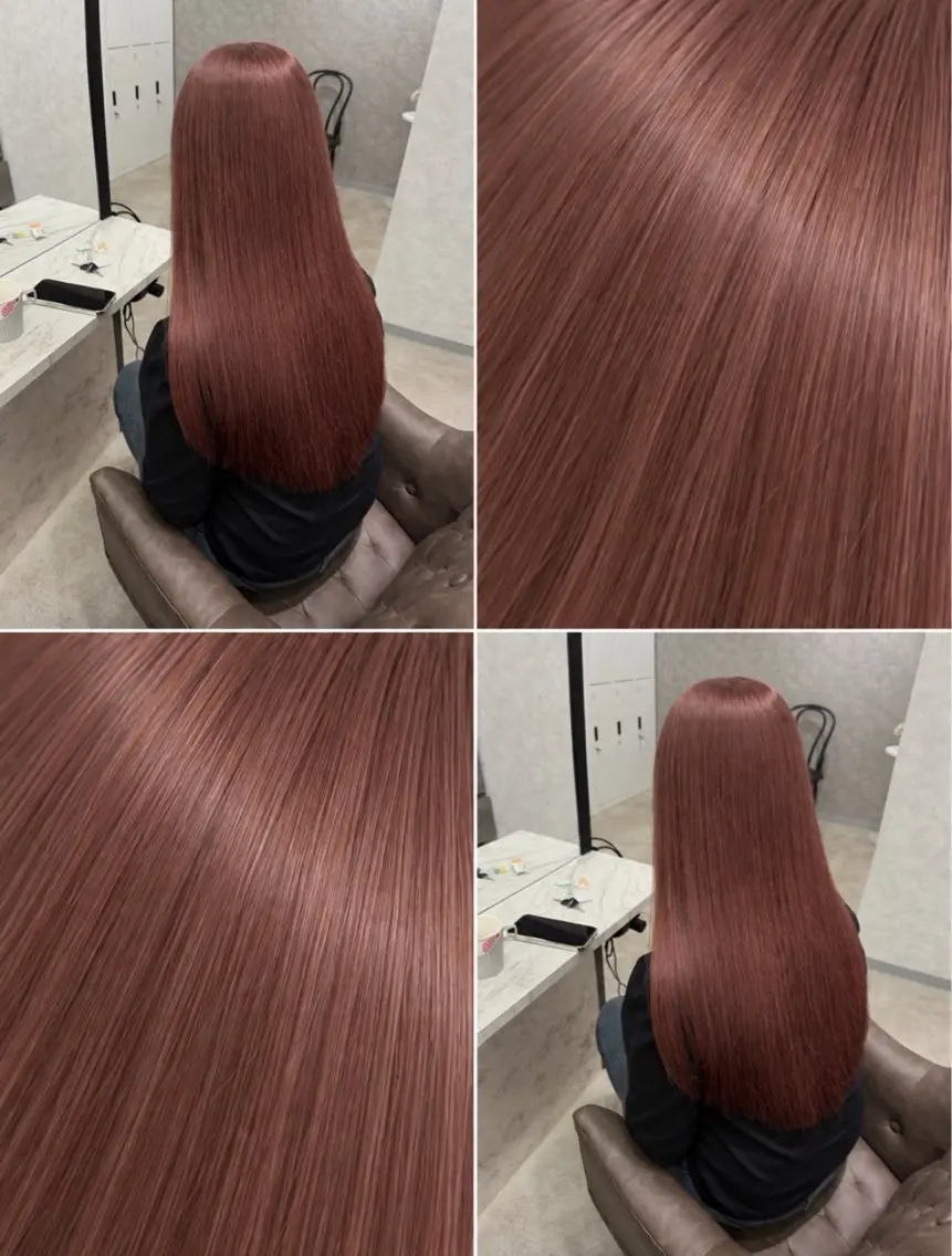 ロング カラー 色落ちまで盛れる 💟まなみのヘアスタイル