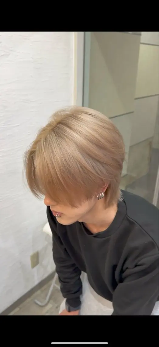 カラー メンズ 河野 大輝のヘアスタイル