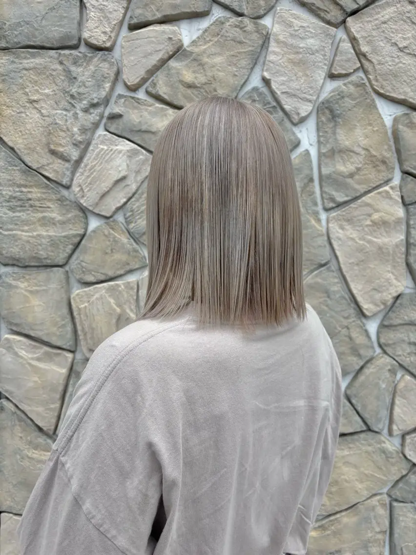 ミディアム カラー 大西 未来のヘアスタイル