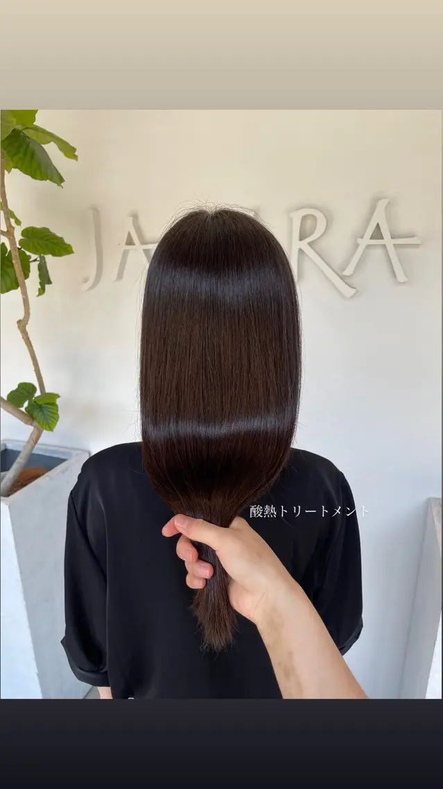 ロング トリートメント 酸熱トリートメント カット トリートメント 暖色カラー/ 透明感/kohinaのヘアスタイル