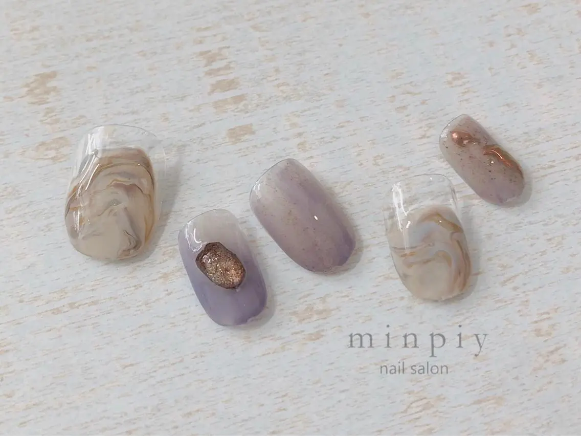 ネイル 𖡼 yumenoのネイルデザイン