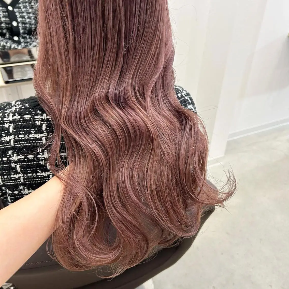 ロング カラー 堀越 美羽のヘアスタイル