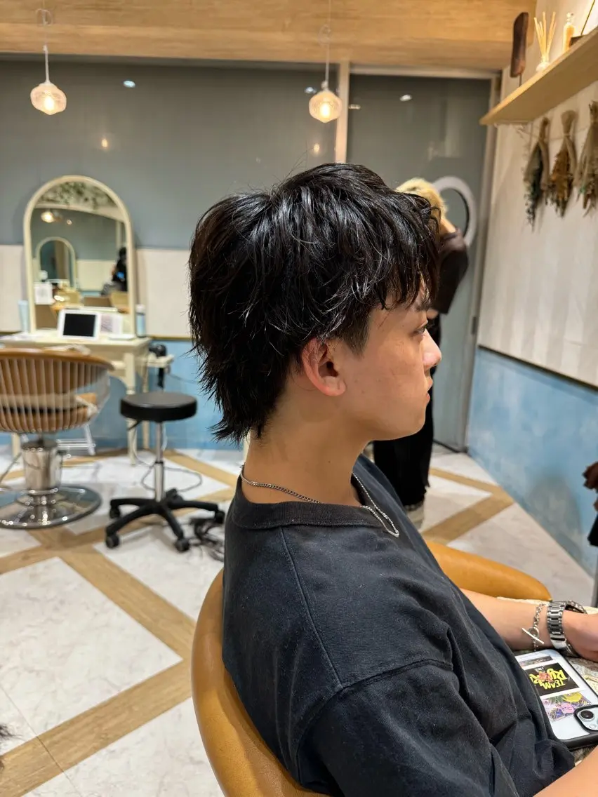 メンズカット＋クイックスパ＋トリートメント＋スタイリング🔥の写真
