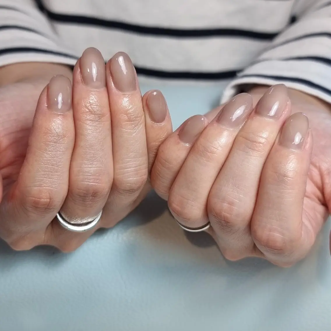 ネイル ワンカラーネイル ハンドネイル Nailsalon Tsuki.のネイルデザイン